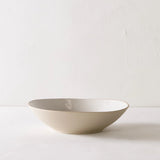 Sand Raw Shallow Serving Bowl