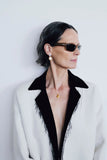 Catriona Drop Earrings White Pearl | Chan Luu