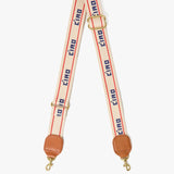 Adjustable Crossbody Strap Cream/Navy Ciao w/ Poppy Double Stripe | Clare V.