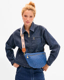 Adjustable Crossbody Strap Cream/Navy Ciao w/ Poppy Double Stripe | Clare V.
