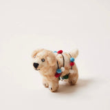 Felted Festive Pup Ornament | Farmhouse Pottery