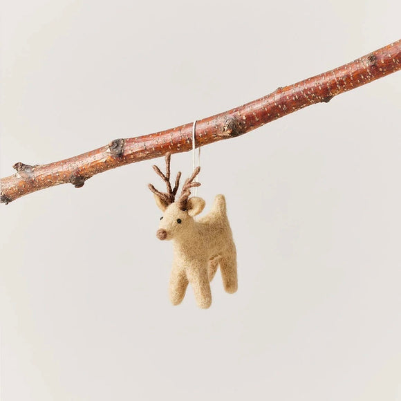 Dash Away Reindeer Ornament | Farmhouse Pottery