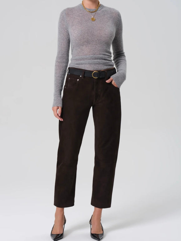 Winslow Boyfriend Chocolate Suede | Citizens of Humanity