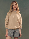 Slouch Sweatshirt w/ Daisy Embroidery | The Great.