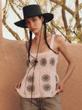Roam Top w/ Folklore Embroidery | The Great.