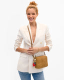 Midi Sac Sequoia Woven Checker | Clare V.