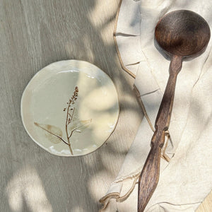 Hand Painted Floral Spoon Rest