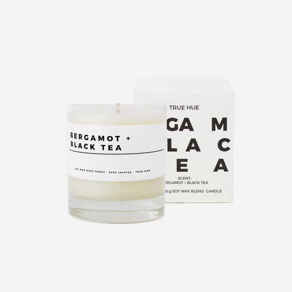 True Hue Bergamot + Black Tea Candle