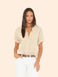 Channing Shirt Parchment | XiRENA