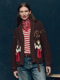 The Lasso Lodge Cardigan Umber | The Great.