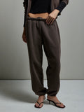 Sebi Sweatpant Chocolate | ASHER