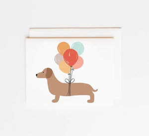 Dachshund Birthday Card