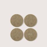 Graf Lantz Bierfilzl Round Wool Coaster