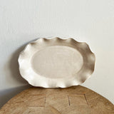 Salto Ruffle Edge Platter