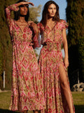Lucinda Dress Summer Ikat | MISA Los Angeles
