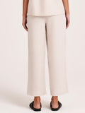 Lounge Linen Crop Pant | Nude Lucy