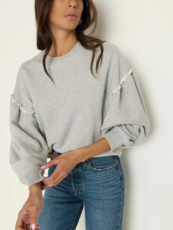 Shane Sweatshirt Heather Grey | Nation Los Angeles