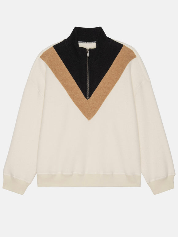 The Colorblock Plush Chalet Sweatshirt | The Great.