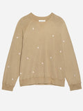 Slouch Sweatshirt w/ Daisy Embroidery | The Great.