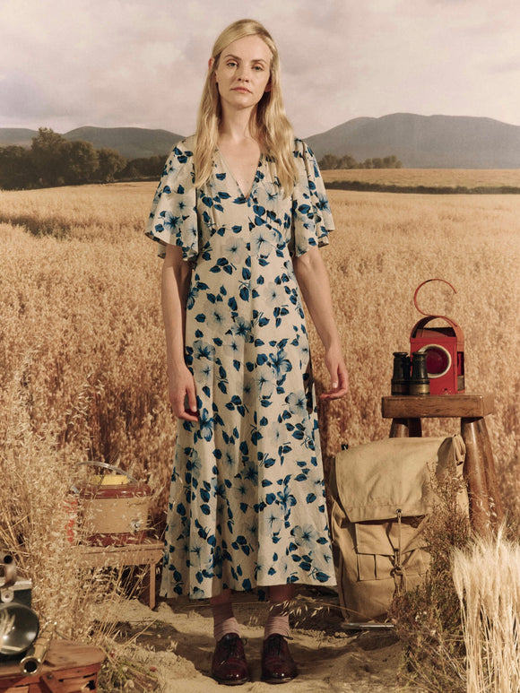 The Crescent Dress Meadow Floral | The Great.