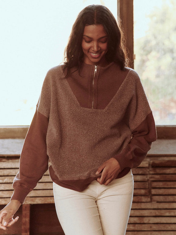 The Trail Sweatshirt Hickory | The Great.