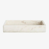 Hand Cut White Marble Tray