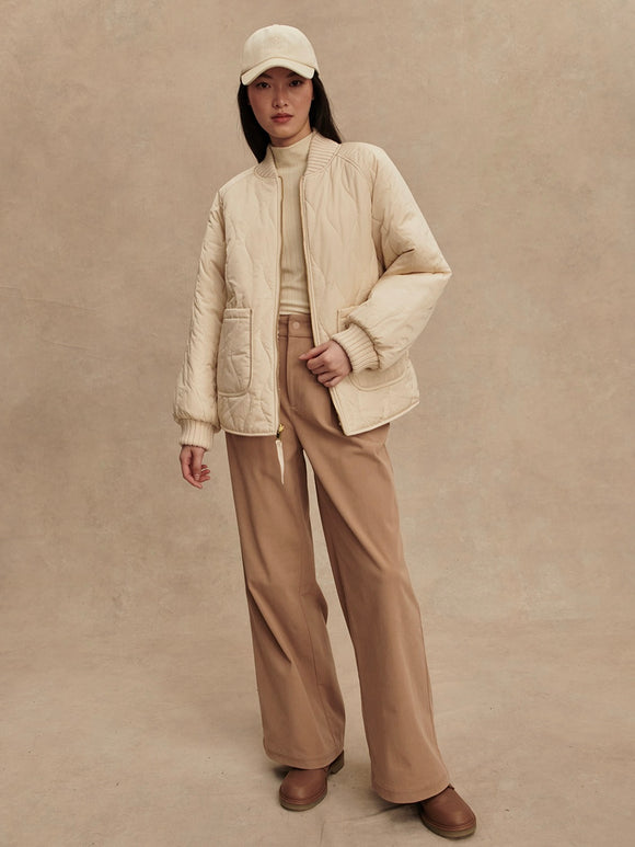 Serina Reversible Quilt Jacket Sandshell | Varley