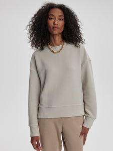 Addelyn Sweat Silver Grey | Varley