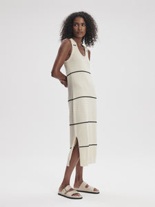 Scott Scoop Neck Midi Dress Birch | Varley