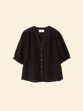 Eden Shirt Black Embroidered | XiRENA