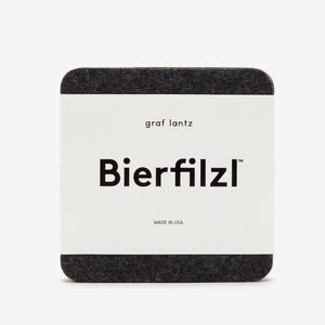 Graft Lantz Bierfilzl Square Felt Coaster