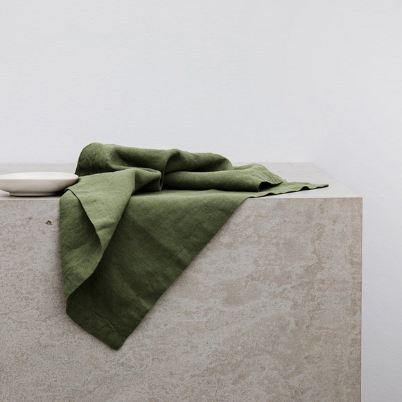 Linen Table Napkin Forest (Set of Four)