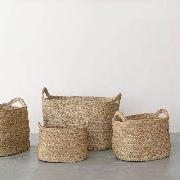 Oval Jute Basket