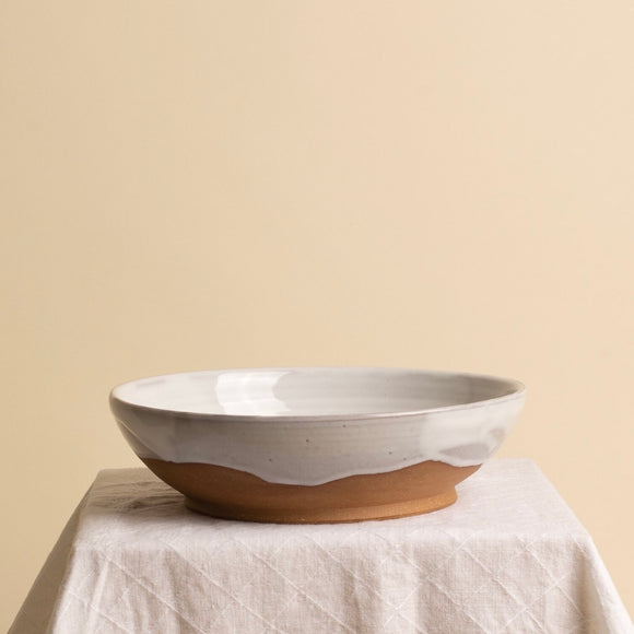 Glacier Ceramic Serving Bowl