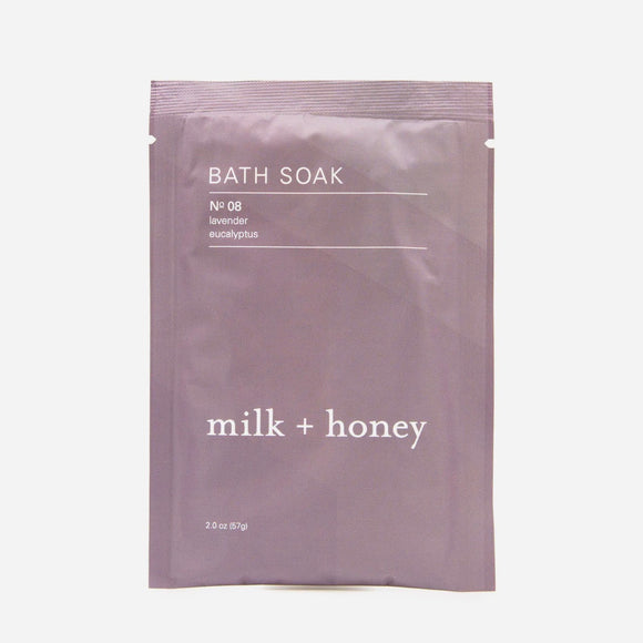 Milk + Honey Bath Soak No. 08 Lavender & Eucalyptus
