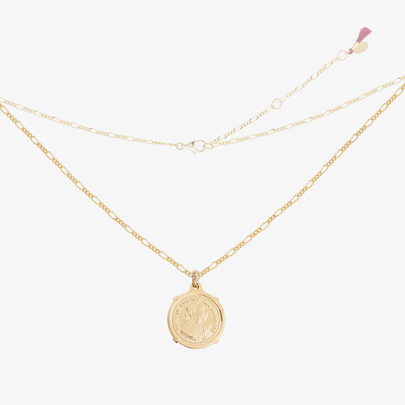 Figaro Coin Necklace